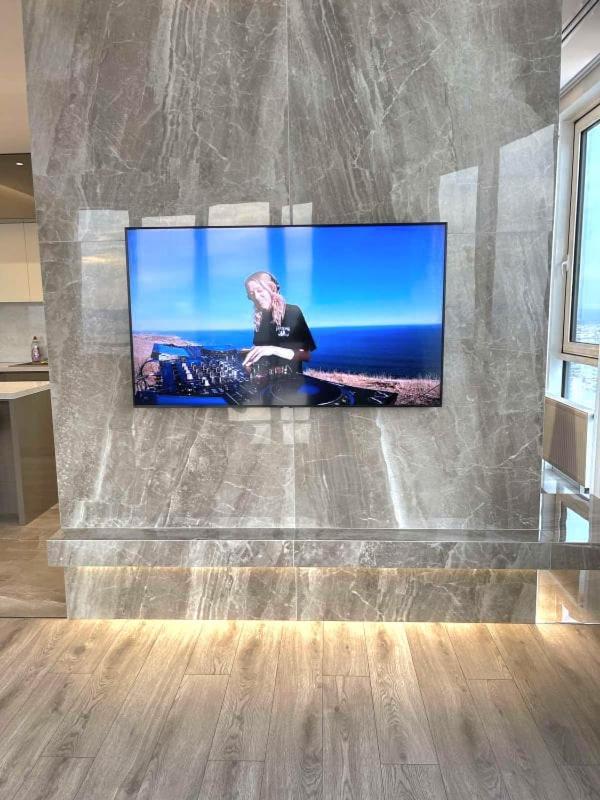 Vip Apartment 120M2 With Panoramic Windows, 22 Floor. Obolon Kijev Kültér fotó