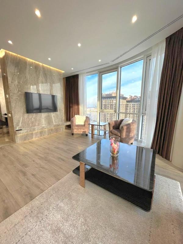 Vip Apartment 120M2 With Panoramic Windows, 22 Floor. Obolon Kijev Kültér fotó